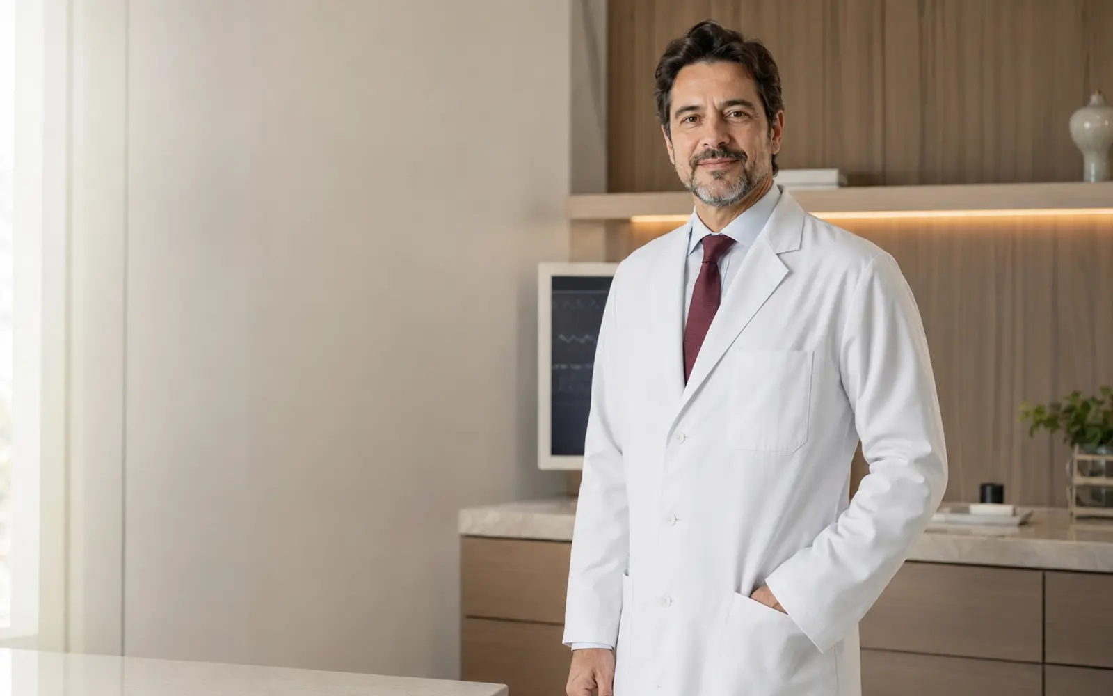Cardiologia clínica em ambiente reservado